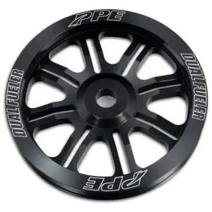 Pacific Performance Engineering - PPE Billet Aluminum Pulley Wheel 816 Style for Chevy/GMC (2001-16) 6.6L Duramax - Image 3