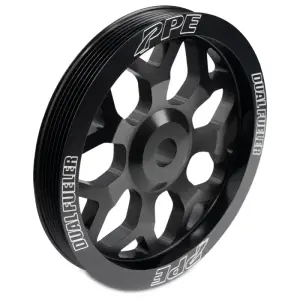 Pacific Performance Engineering - PPE Billet Aluminum Pulley Wheel 7Y Style for Chevy/GMC (2001-16) 6.6L Duramax - Image 3