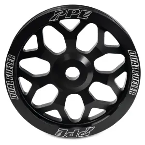 Pacific Performance Engineering - PPE Billet Aluminum Pulley Wheel 7Y Style for Chevy/GMC (2001-16) 6.6L Duramax - Image 1