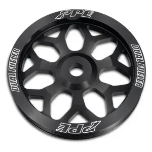 Pacific Performance Engineering - PPE Billet Aluminum Pulley Wheel 7Y Style for Chevy/GMC (2001-16) 6.6L Duramax - Image 4