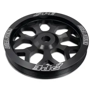 Pacific Performance Engineering - PPE Billet Aluminum Pulley Wheel 7Y Style for Chevy/GMC (2001-16) 6.6L Duramax - Image 5