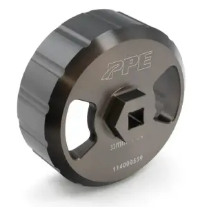 Pacific Performance Engineering - PPE Hard Anodized Billet Aluminum Oil Filter Socket for Chevy/GMC (2001-19) 6.6L Duramax (107mm 15F) - Image 1