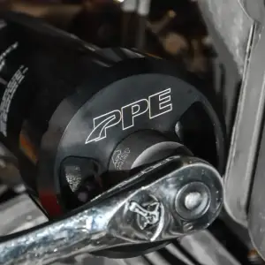 Pacific Performance Engineering - PPE Hard Anodized Billet Aluminum Oil Filter Socket for Chevy/GMC (2001-19) 6.6L Duramax (107mm 15F) - Image 3