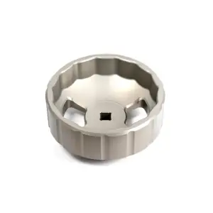 Pacific Performance Engineering - PPE Hard Anodized Billet Aluminum Engine Oil Filter Socket (93mm 15F) - Image 2
