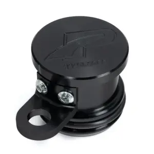 Pacific Performance Engineering - PPE Engine Oil Fill Delete Plug for Chevy/GMC (2001-19) 6.6L Duramax (Black) - Image 1