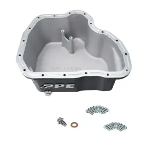 Pacific Performance Engineering - PPE Heavy-Duty Cast Aluminum Engine Oil Pan for Chevy/GMC (2001-10) 6.6L Duramax (Black) - Image 6