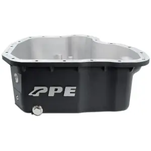 Pacific Performance Engineering - PPE Heavy-Duty Cast Aluminum Engine Oil Pan for Chevy/GMC (2011-16) 6.6L Duramax (Black) - Image 1