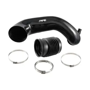 Pacific Performance Engineering - PPE Zilla Carbon Fiber Turbo Inlet Upgrade Kit for Chevy/GMC (2006-10) 6.6L Duramax LBZ/LMM (Twill Weave) - Image 4