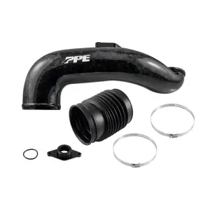 Pacific Performance Engineering - PPE Zilla Carbon Fiber Turbo Inlet Upgrade Kit for Chevy/GMC (2011-16) 6.6L Duramax LML (Carbon Forged) - Image 4