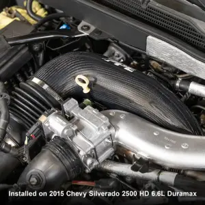 Pacific Performance Engineering - PPE Zilla Carbon Fiber Turbo Inlet Upgrade Kit for Chevy/GMC (2011-16) 6.6L Duramax LML (Carbon Forged) - Image 9