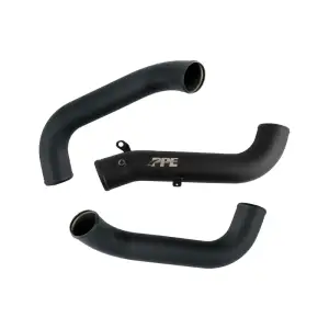 Pacific Performance Engineering - PPE Hot and Cold Side Intercooler Charge Pipe Kit for Chevy/GMC (2017-19) 6.6L Duramax (Black) - Image 10