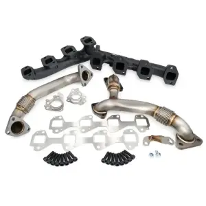 Pacific Performance Engineering - PPE High-Flow Exhaust Manifold and Up-Pipe Kit for Chevy/GMC (2007.5-10) 6.6L Duramax (Raw) - Image 3