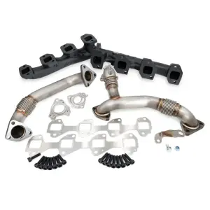 Pacific Performance Engineering - PPE High-Flow Exhaust Manifold and Up-Pipe Kit for Chevy/GMC (2011-16) 6.6L Duramax (Raw) - Image 3