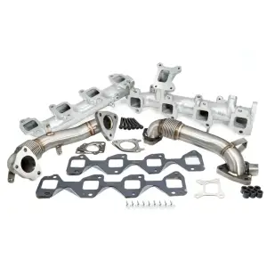 Pacific Performance Engineering - PPE High-Flow Exhaust Manifold and Up-Pipe Kit for Chevy/GMC (2017-26) 6.6L Duramax (Black Ceramic Coating) - Image 3