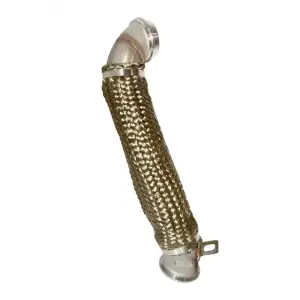 Pacific Performance Engineering - PPE High-Flow 304 Stainless Steel Down Pipe for Chevy/GMC (2004.5-10) 6.6L Duramax LLY, LBZ, & LMM (304 Stainless Steel) - Image 3