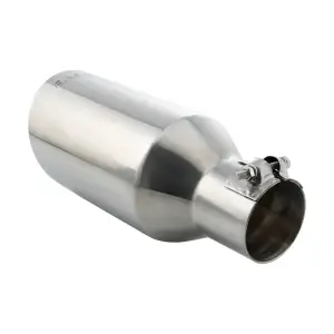 Pacific Performance Engineering - PPE 2.5-Inch to 4-Inch 304 Stainless Steel Exhaust Tip - 10.5" Length (Polished) - Image 2