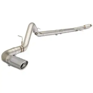 Pacific Performance Engineering - PPE 304 Stainless Steel DPF-Back Performance Exhaust Kit - Single Exit for Chevy/GMC (2020-22) 3.0L Duramax (Raw Tubes, Polished Tips) - Image 7