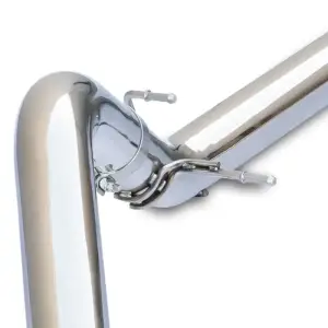 Pacific Performance Engineering - PPE 304 Stainless Steel DPF-Back Performance Exhaust Kit - Single Exit for Chevy/GMC (2020-22) 3.0L Duramax (Polished Tubes, Black Ceramic Coated Tips) - Image 5