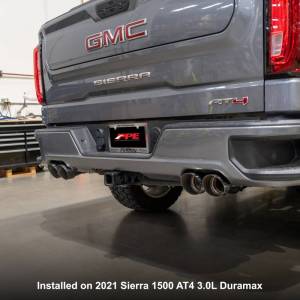 Pacific Performance Engineering - PPE 304 Stainless Steel DPF-Back Performance Exhaust Kit - Dual Exit for Chevy/GMC (2020-22) 3.0L Duramax (Polished Tubes, Black Ceramic Coated Tips) - Image 6