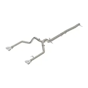 Pacific Performance Engineering - PPE 304 Stainless Steel DPF-Back Performance Exhaust Kit - Dual Exit for Chevy/GMC (2023-26) 3.0L Duramax (Polished Tubes, Black Ceramic Coated Tips) - Image 2