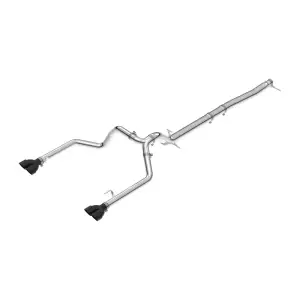Pacific Performance Engineering - PPE 304 Stainless Steel DPF-Back Performance Exhaust Kit - Dual Exit for Chevy/GMC (2023-26) 3.0L Duramax (Polished Tubes, Black Ceramic Coated Tips) - Image 4