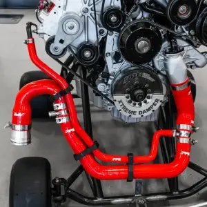 Pacific Performance Engineering - PPE Performance Silicone Upper and Lower Coolant Hose Kit for Chevy/GMC (2006-10) 6.6L Duramax (Yellow) - Image 10