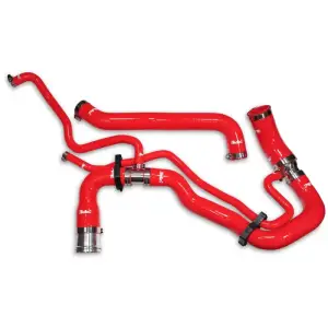 Pacific Performance Engineering - PPE Performance Silicone Upper and Lower Coolant Hose Kit for Chevy/GMC (2011-16) 6.6L Duramax (Orange) - Image 5