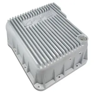 Pacific Performance Engineering - PPE Heavy-Duty Cast Aluminum Transmission Pan for Chevy/GMC (2001-19) 6.6L Duramax (Allison 100/2000/2400 Series, Deep, Brushed) - Image 2