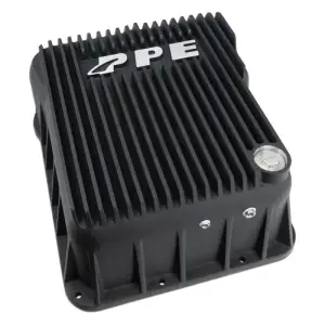 Pacific Performance Engineering - PPE Heavy-Duty Cast Aluminum Transmission Pan for Chevy/GMC (2001-19) 6.6L Duramax (Allison 100/2000/2400 Series, Deep, Black) - Image 1