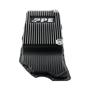 Pacific Performance Engineering - PPE 10L1000 Heavy-Duty Cast Aluminum Transmission Pan for Chevy/GMC (2024-26) 6.6L 2500HD/3500HD Gas (Brushed) - Image 1