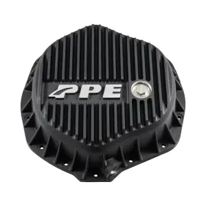 PPE AAM 11.5"-14-Bolt Heavy-Duty Cast Aluminum Rear Differential Cover for Chevy/GMC (2001-19) 6.0L/6.6L 2500HD/3500HD | Dodge/Ram (2001-18) 5.7L/6.7L 2500/3500 (Black)