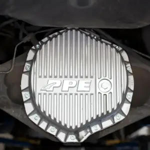 Pacific Performance Engineering - PPE AAM 11.5"-14-Bolt Heavy-Duty Cast Aluminum Rear Differential Cover for Chevy/GMC (2001-19) 6.0L/6.6L 2500HD/3500HD | Dodge/Ram (2001-18) 5.7L/6.7L 2500/3500 (Brushed) - Image 10