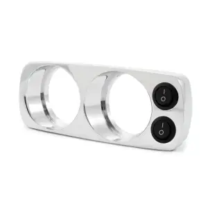 Pacific Performance Engineering - PPE Overhead Gauge Mount for Chevy/GMC (2001-07) Silverado/Sierra Classic (w/ Switch, Polished) - Image 1