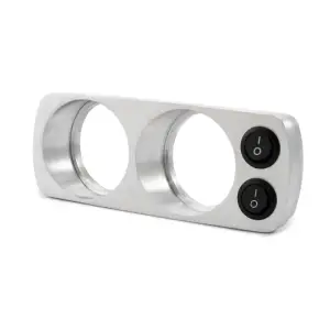 PPE Overhead Gauge Mount for Chevy/GMC (2001-07) Silverado/Sierra Classic (w/ Switch, Brushed)