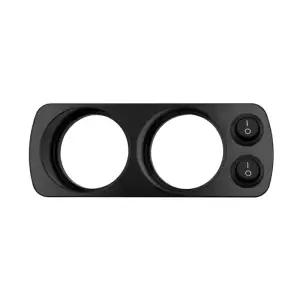 Pacific Performance Engineering - PPE Overhead Gauge Mount for Chevy/GMC (2001-07) Silverado/Sierra Classic (w/ Switch, Brushed) - Image 11