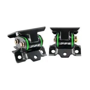 Pacific Performance Engineering - PPE Engine Mount Kit for Chevy/GMC (2011-16) 6.6L Duramax (w/ Silicone Bushings, Green) - Image 1