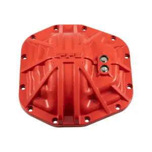 Pacific Performance Engineering - PPE Dana 44-M220 12-Bolt Nodular Iron Rear Differential Cover for Jeep (2018-26) Wrangler/Gladiator | Ford (2021-26) Bronco (Red) - Image 1
