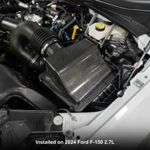 Pacific Performance Engineering - PPE Zilla Carbon Fiber Air Box Lid for Ford (2015-26) F-150 (Carbon Forged) - Image 6