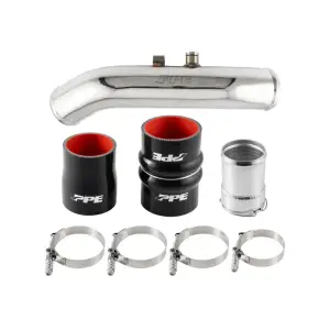 Pacific Performance Engineering - PPE Hot Side Intercooler Charge Pipe Kit – High Output for Ford (2023-26) 6.7L Power Stroke (for Factory Intercooler, Brushed) - Image 8