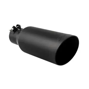 Pacific Performance Engineering - PPE 2.5-Inch to 4-Inch 304 Stainless Steel Exhaust Tip (13" Length, Black Ceramic) - Image 1