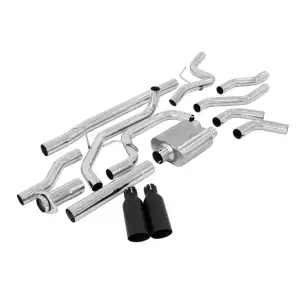 Pacific Performance Engineering - PPE Cat-Back Exhaust System Dual Exit for Ford (2009-14) 4.6L/5.0L/5.4L V8 F-150 (Polished Tips, Raw Tubes) - Image 5