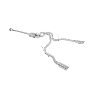 Pacific Performance Engineering - PPE Cat-Back Exhaust System Dual Exit for Ford (2009-14) 4.6L/5.0L/5.4L V8 F-150 (Polished Tips, Raw Tubes) - Image 7