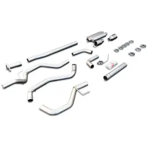 Pacific Performance Engineering - PPE Twin Turbo and 5.0L V8 Cat-Back Exhaust System Dual Exit for Ford (2015-20) 2.7L/3.5L V6 F-150 (Black Ceramic Coated Tips, Polished Tubes) - Image 10