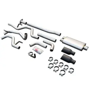 Pacific Performance Engineering - PPE Twin Turbo and 5.0L V8 Cat-Back Exhaust System Dual Exit for Ford (2015-20) 2.7L/3.5L V6 F-150 (Polished Tips, Polished Tubes) - Image 5