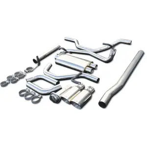 Pacific Performance Engineering - PPE Twin Turbo and 5.0L V8 Cat-Back Exhaust System Dual Exit for Ford (2015-20) 2.7L/3.5L V6 F-150 (Polished Tips, Polished Tubes) - Image 11