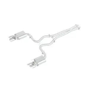 Pacific Performance Engineering - PPE Cat-Back Active Exhaust for Ford (2018-23) Mustang GT (Polished) - Image 1
