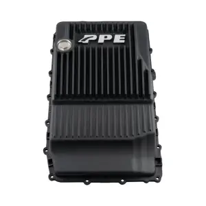 Pacific Performance Engineering - PPE 10R60/10R80/10R100 Heavy-Duty Cast Aluminum Transmission Pan for Ford (2017-26) F-150/Ranger/Explorer Bronco (Deep, Black) - Image 1