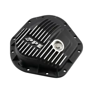 Pacific Performance Engineering - PPE Dana 50/60 10-Bolt Heavy-Duty Cast Aluminum Front Differential Cover for Ford (1999-25) Super Duty (Black) - Image 4