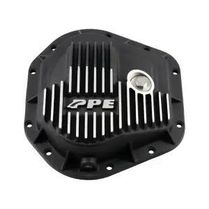 Pacific Performance Engineering - PPE Dana 50/60 10-Bolt Heavy-Duty Cast Aluminum Front Differential Cover for Ford (1999-25) Super Duty (Black) - Image 3
