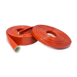 Pacific Performance Engineering - PPE Heat Sleeves - Silicone Coated Fiberglass - 3" (ID) x 50 ft (L) - Image 1